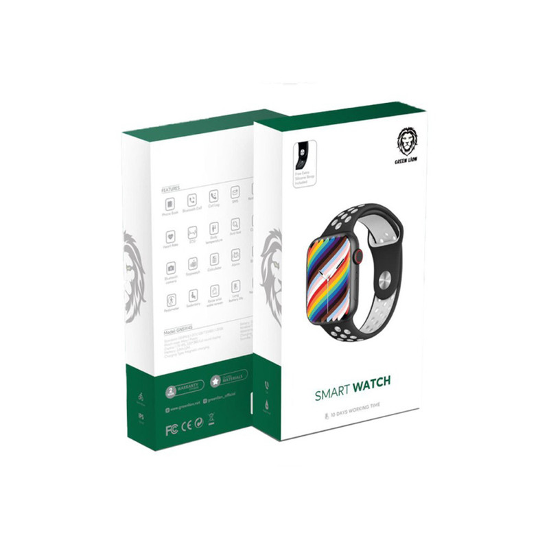 ساعت هوشمند گرین لاین سایز 45 میلی متر مدل Green Lion Ultimate GNSWATCHCHBKBL