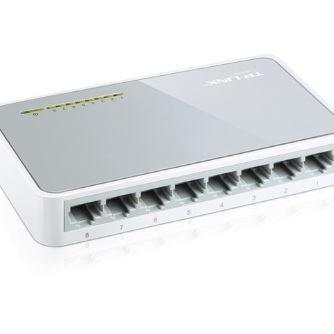 هاب شبکه تی پی لینک 8 پورت مدل TL-SF1008D