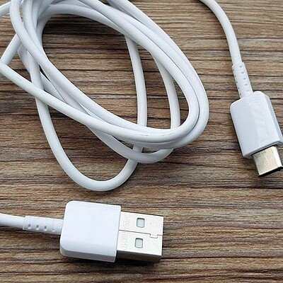 کابل شارژ USB به USB-C مدل EP-DN930CWE طول 1.2 متر