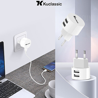 شارژر دیواری 10 وات کوکلاسیک مدل C2 به همراه کابل microUSB