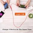 کابل تبدیل USB به microUSB / USB-C / لایتنینگ سمگپرس مدل Quick Charger طول 1 متر
