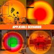 نور ثابت ال ای دی مدل SUNSET LAMP 2023