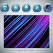 استیکر لپ تاپ طرح lines obliquely stripes کد P-846 مناسب برای لپ تاپ 15.6 اینچ