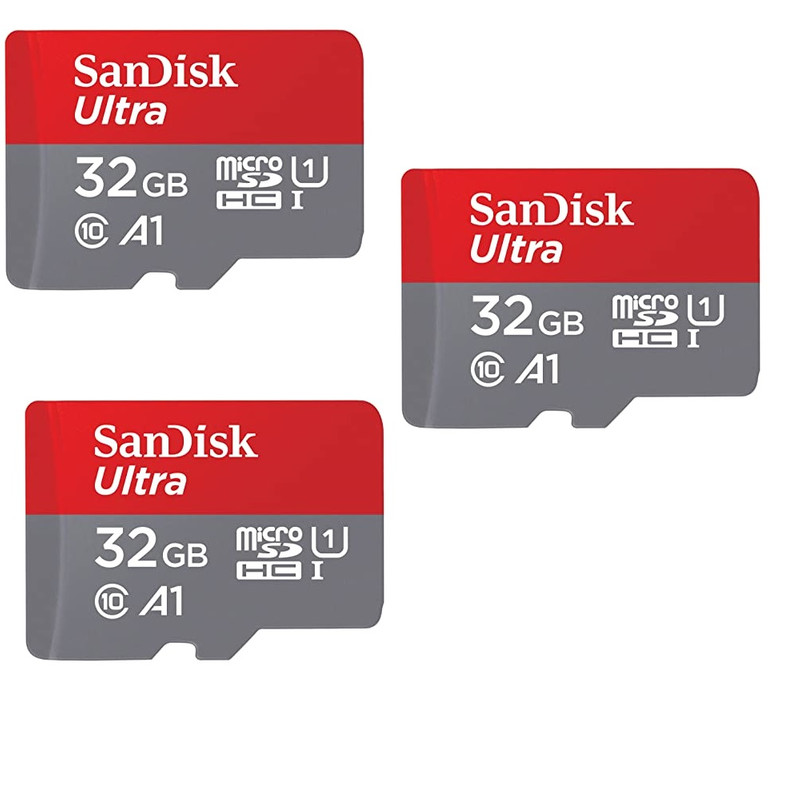  کارت حافظه microSDXC سن دیسک مدل کلاس 10 استاندارد UHS-I U1 سرعت 100MBps ظرفیت 32 گیگابایت