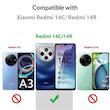 کاور اسپارتان مدل Ring Stand Strap مناسب برای گوشی موبایل شیائومی Redmi A4 / Redmi 14C / Redmi 14R / Poco C75 به همراه بندآویز