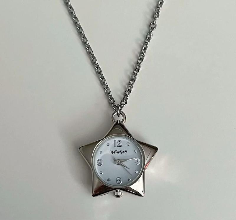 گردنبند ساعتی ستاره