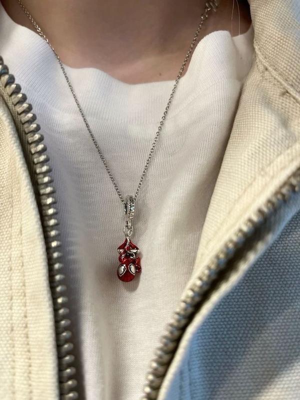 گردنبند اسپایدرمن🕷️❤️‍🔥