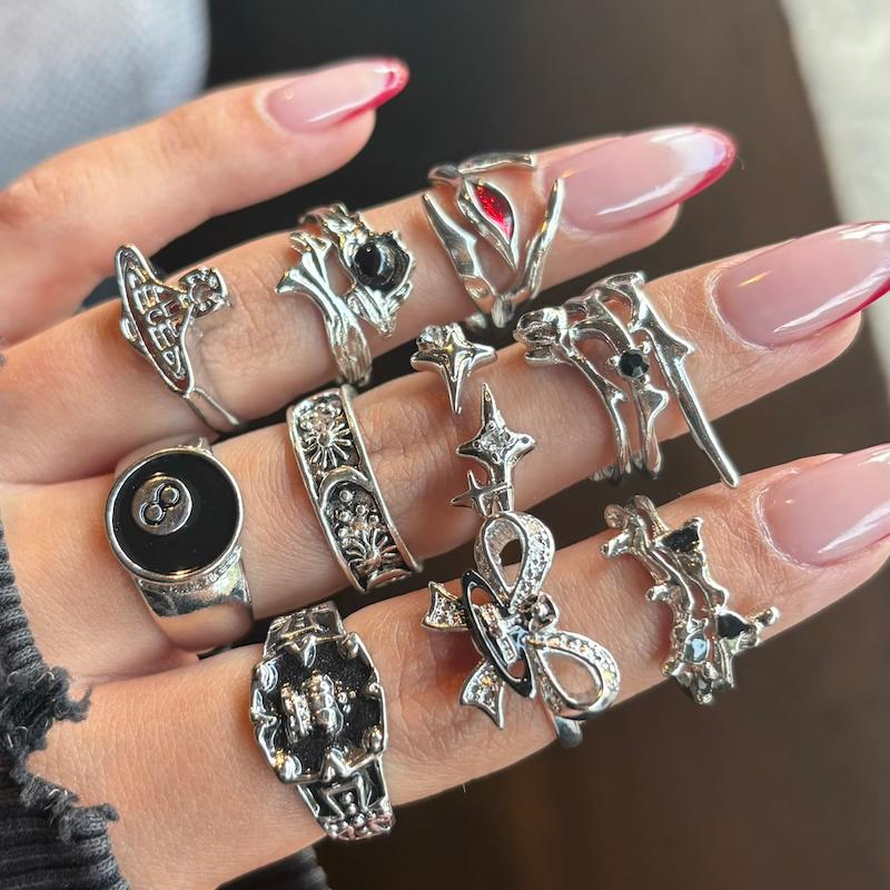 کالکشن انگشتر DARK🥀🖤