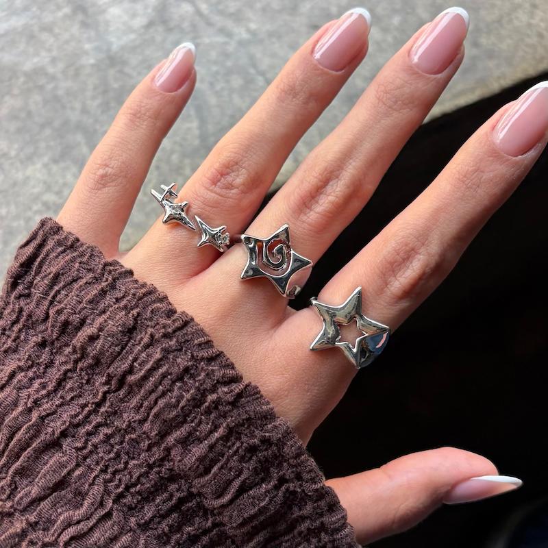 انگشتر ستاره اسپیرال🌀⭐️