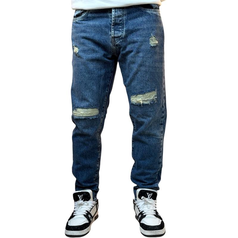 شلوار جین مام فیت مردانه/Lot:09