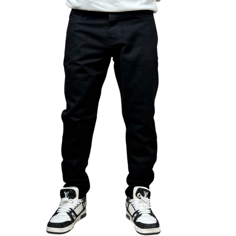 شلوار جین مشکی مام فیت مردانه/Lot:31