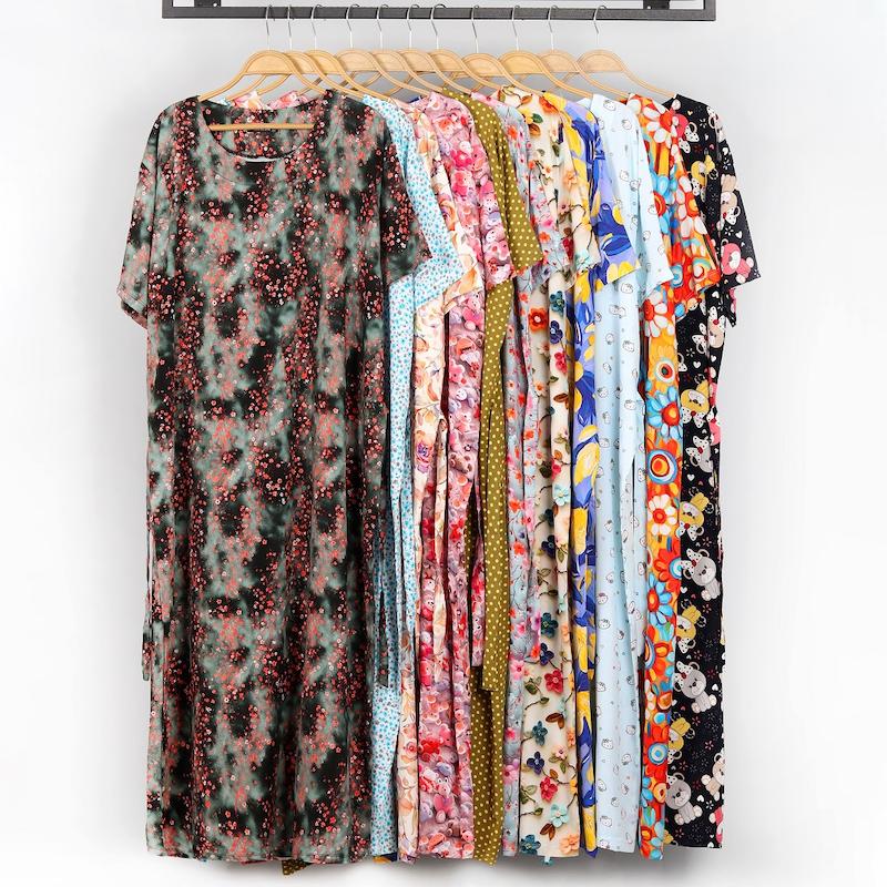 ساحلی نخی تایلندی استین کوتاه/کد3291