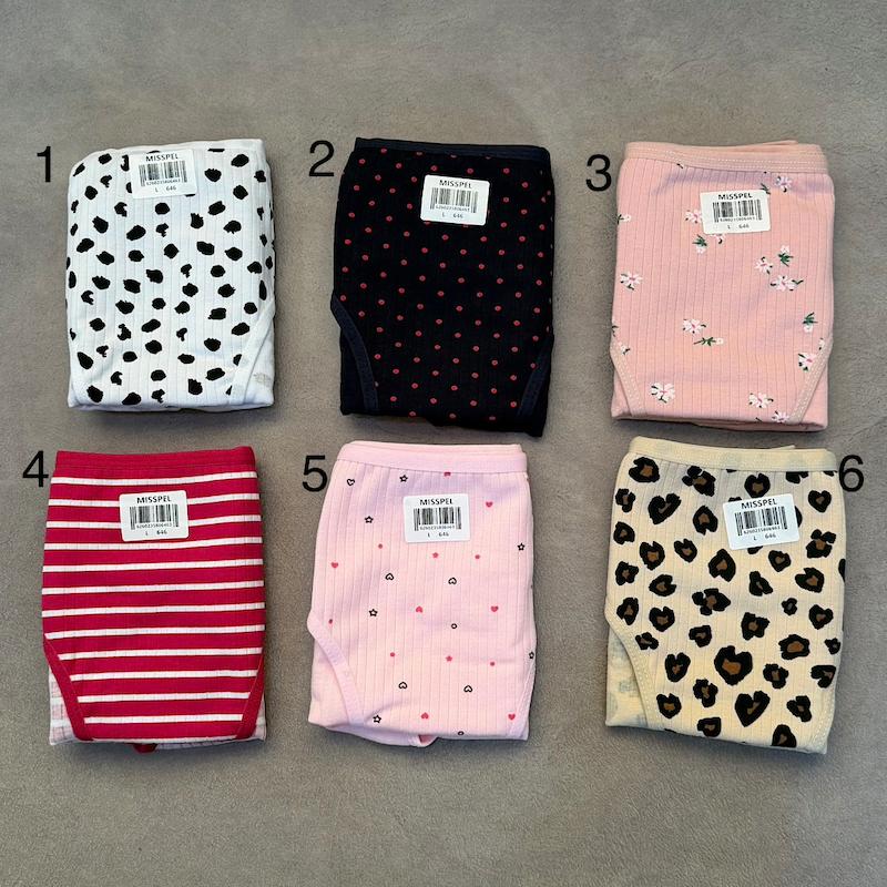 شورت اسلیپ کبریتی طرحدار زنانه/سایز:L