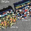 شورت پادار مردانه کالوین کلین(CK)/پک سه عددی