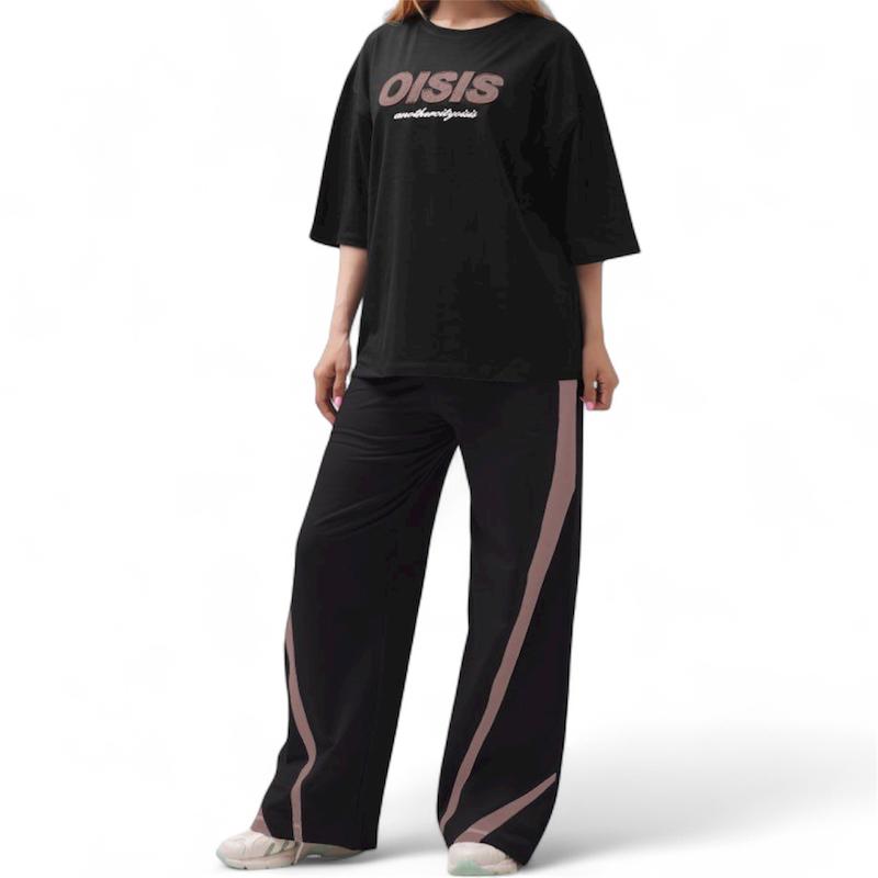 ست تیشرت و شلوار زنانه/کد:100823