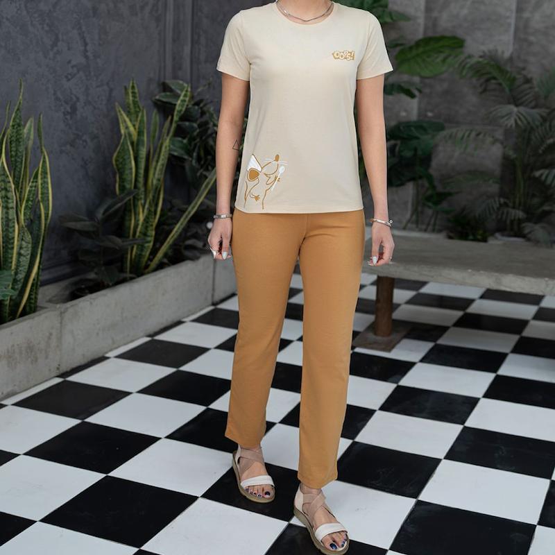 ست تیشرت و شلوار راحتی زنانه 