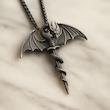 گردنبند اژدها و شمشیر اکسکالیبور