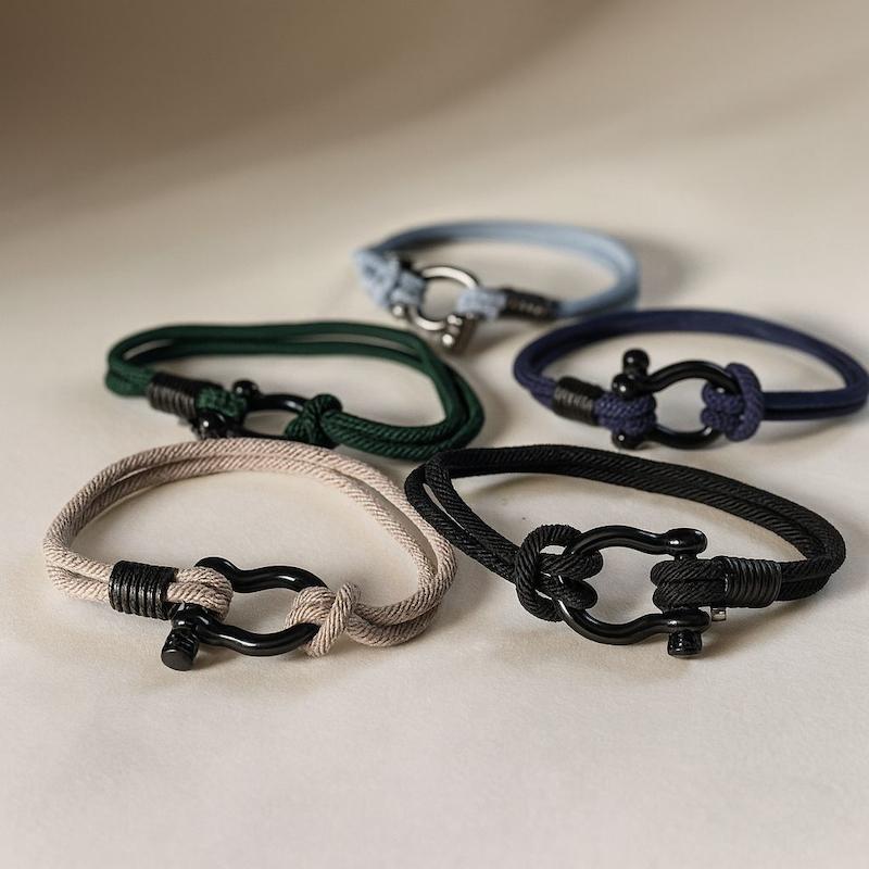 دستبند امگا طنابی