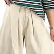 شلوار کتان بالنی