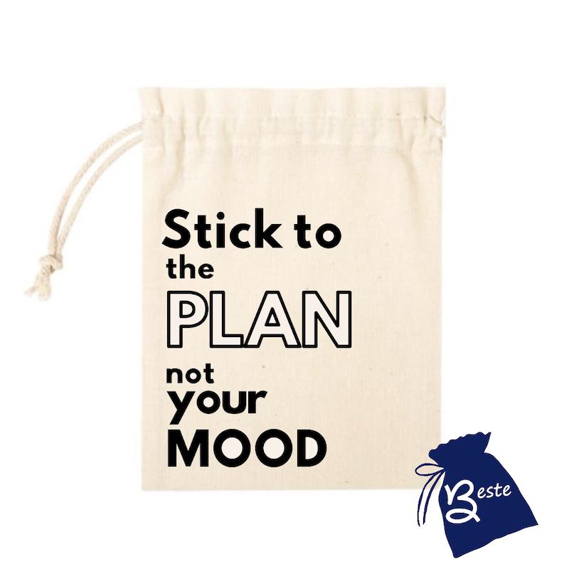 Stick to the plan…