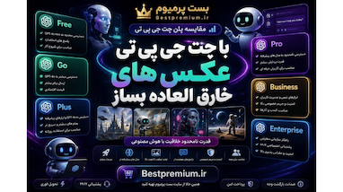 مقایسه پلن‌های ChatGPT | تفاوت Free، Go، Plus، Pro، Business و Enterprise (راهنمای کامل ۲۰۲۶)