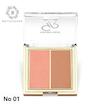 رژگونه ۲ رنگ Golden Rose  کد 0505