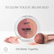 رژگونه پودری دو رنگ Glow Touch