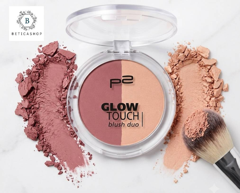 رژگونه پودری دو رنگ Glow Touch