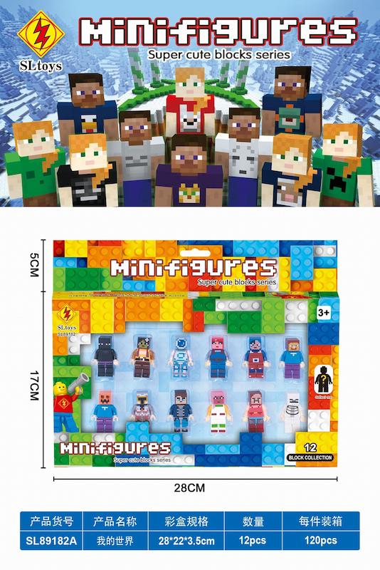فیگور ماینکرافت بسته 12تایی