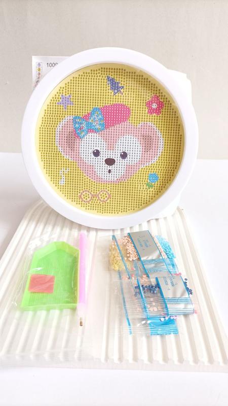 نقاشی الماسی قابدار دایره