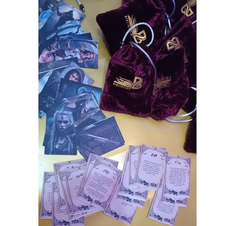 فلش کارت فن آرت مجموعه سایه خدایان