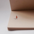 صفحه آخر دفتر یادداشت با طرح خرگوش و بادکنک