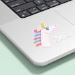 استیکر لپ تاپ یونیکورن – Fantasy Unicorn Sticker