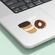 استیکر لپ تاپ قهوه – Coffee Lover Sticker