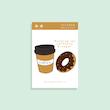 استیکر لپ تاپ قهوه – Coffee Lover Sticker