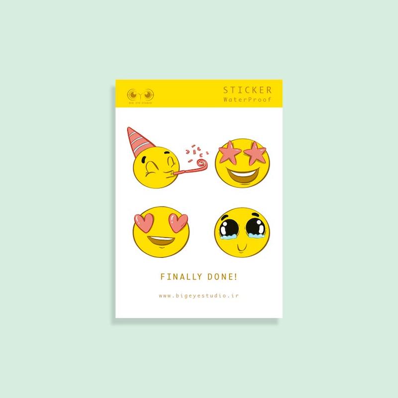 استیکر لپ تاپ ایموجی – Emoji Laptop Stickers