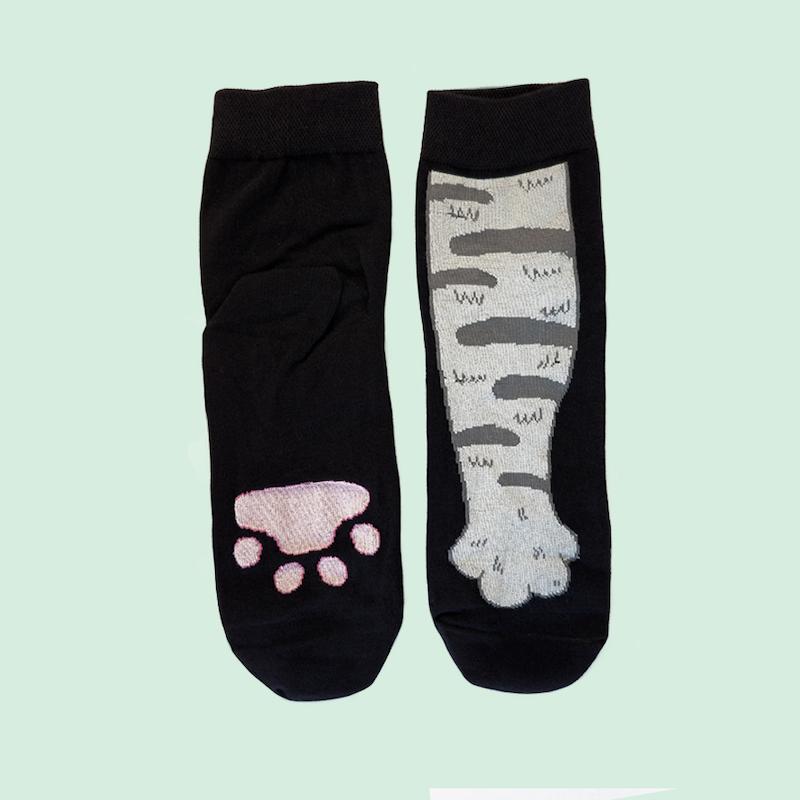 جوراب مدل پا گربه ای