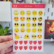 استیکر ضدآب مدل ایموجی با طرح‌های بامزه