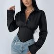 کراپ شومیز Corset