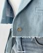 کراپ بلیزر Denim