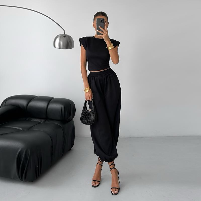 ست کراپ و شلوار Comfy