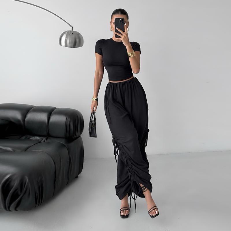 شلوار Tie-Up Trousers