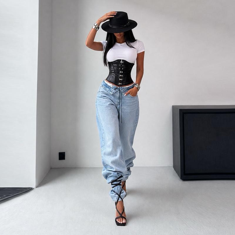 شلوار جین Tieback