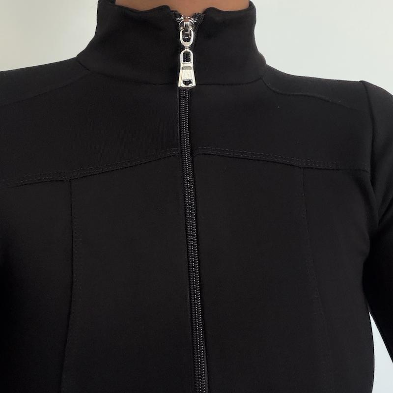 کراپ سویشرت Zipper