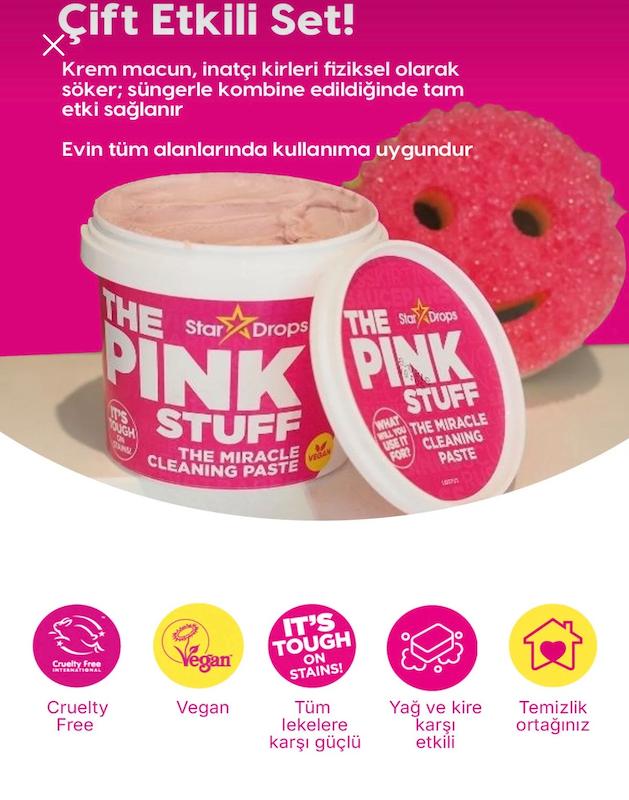 خمیر پاکننده Pink Stuff