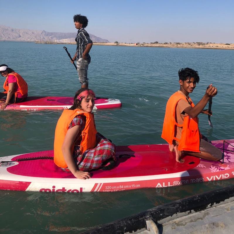 تفریحات آبی در لارک