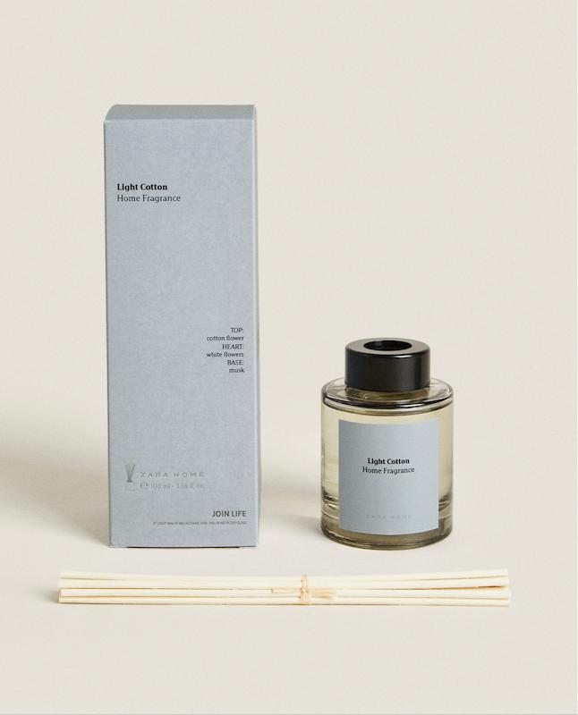 عطر خانگی zara home light cotton