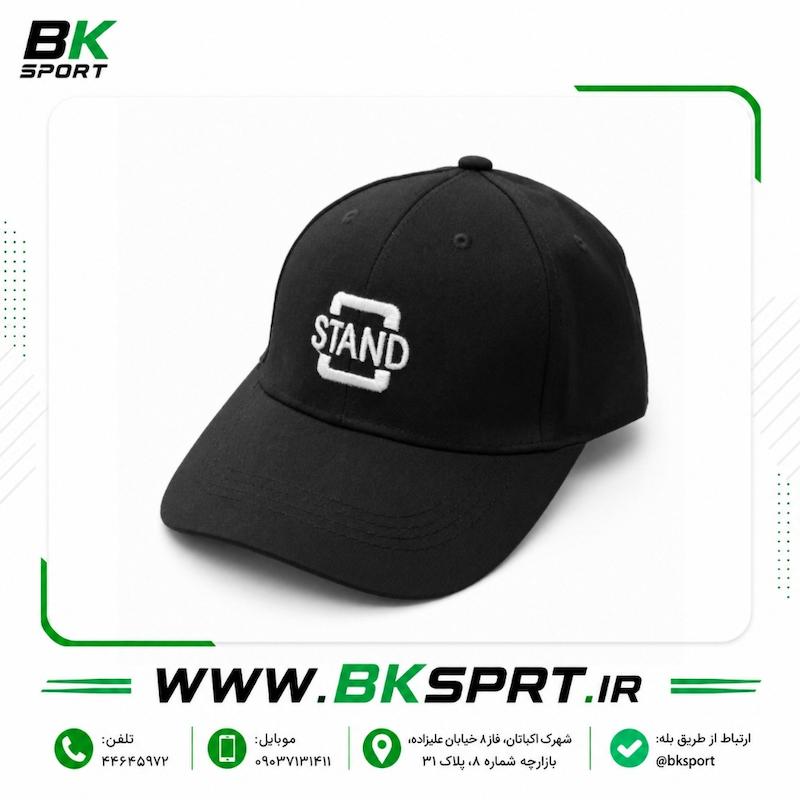 کلاه کپ کتان مدل STAND – رنگ مشکی (گلدوزی برجسته)