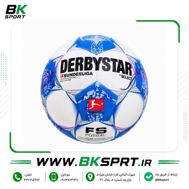 توپ فوتسال دربی استار مدل Bundesliga Brillant APS - سایز ۴