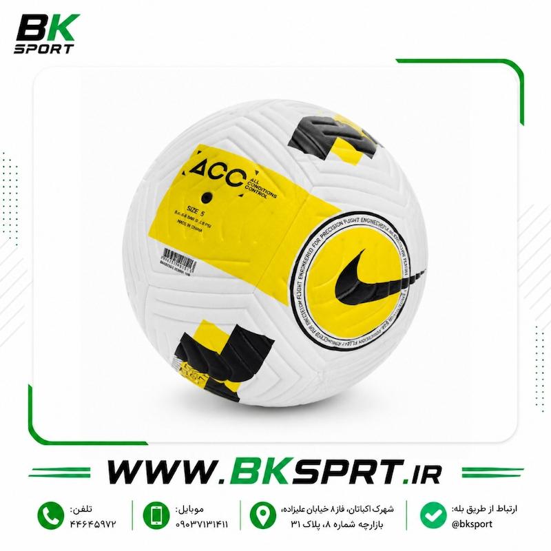 توپ فوتبال نایکی مدل Nike Flight برزیل - سایز ۵ (تکنولوژی ACC و Aerowsculpt)